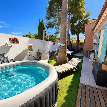 La Bulle Des Sablettes, Maison Avec Jacuzzi, Jardin & A Pied 4*