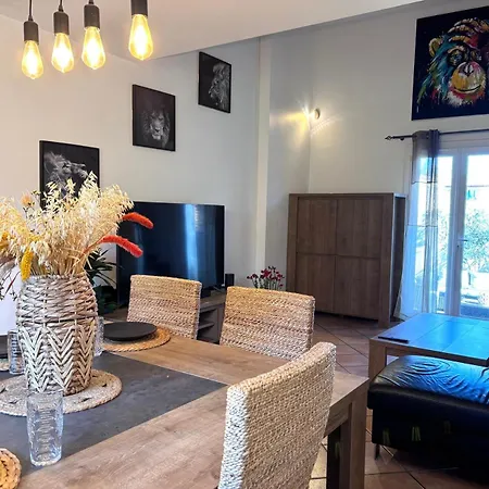 La Bulle Des Sablettes, Maison Avec Jacuzzi, Jardin & A Pied 招待所 4*