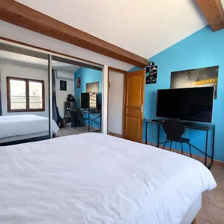 بيت ضيافة La Bulle Des Sablettes, Maison Avec Jacuzzi, Jardin & A Pied لا سين سور مير